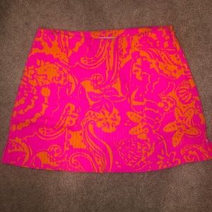 Pink lil Pulitzer skirt
